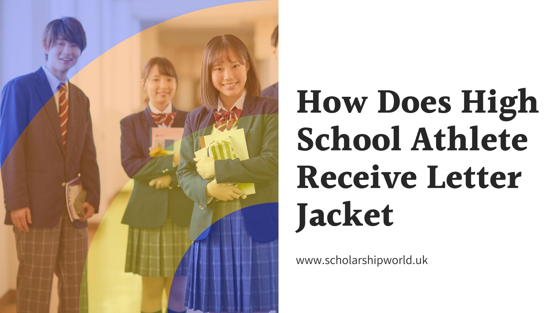 How Does High School Athlete Receive Letter Jacket